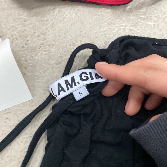 I AM GIA black pants - Picture 1 of 2